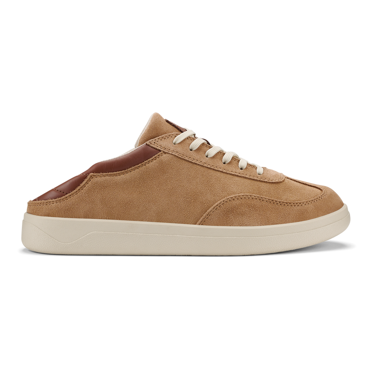 Olukai Men's Punini Suede Shoe - Tan/Toffee Tan/Toffee