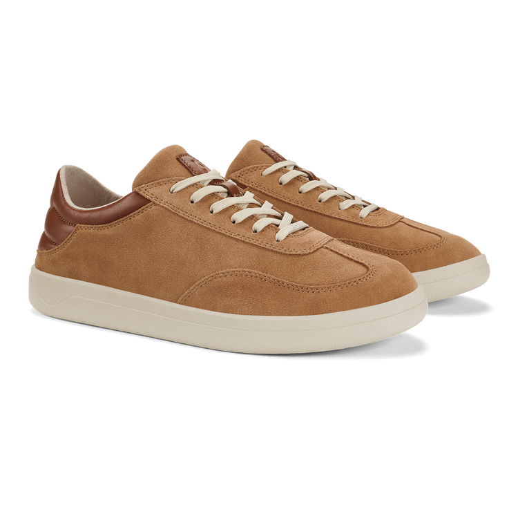 Olukai Men's Punini Suede Shoe - Tan/Toffee Tan/Toffee