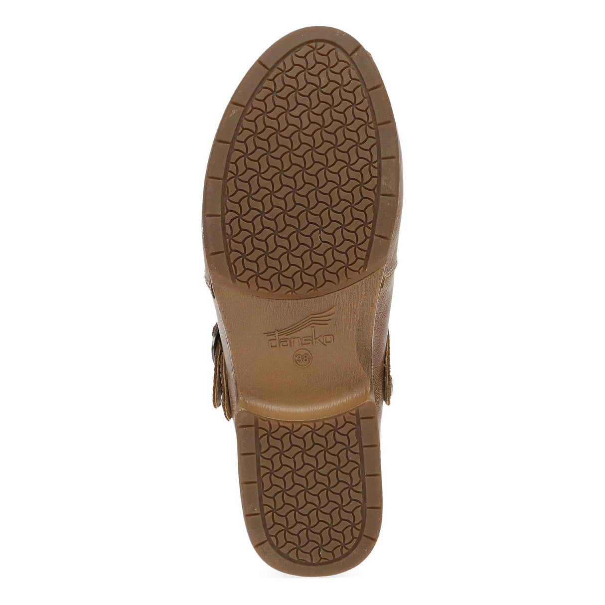 Dansko Millie Womens Clog Tan waxy brush off