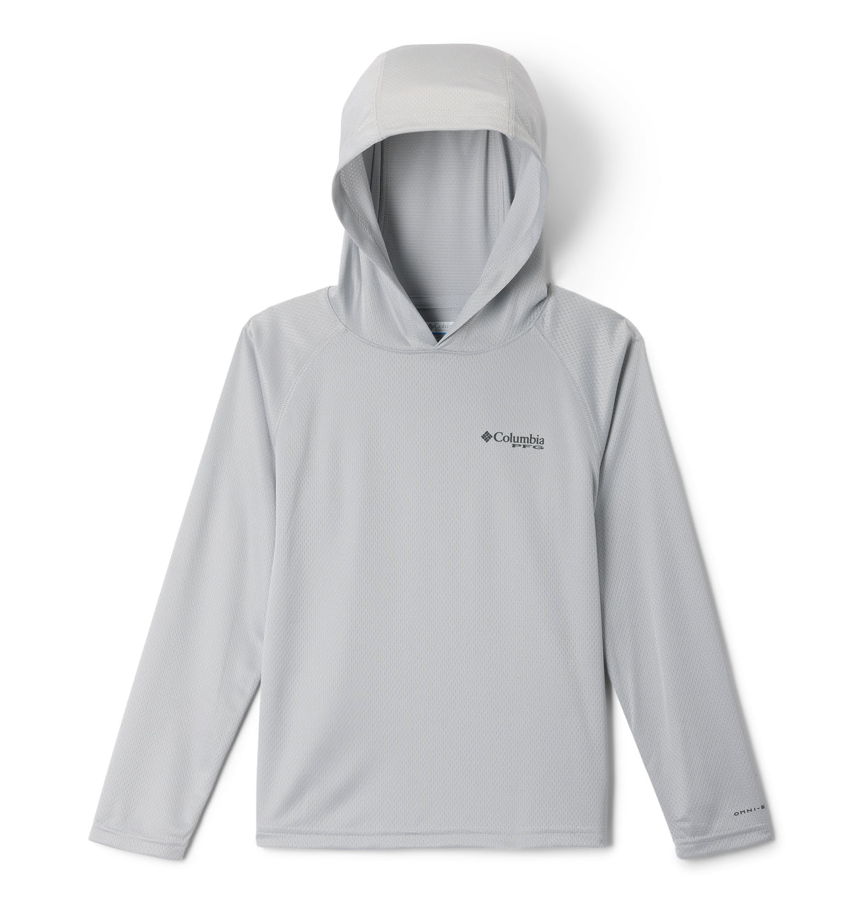 Columbia Boys PFG Solar Stream II Hoodie - Cool Grey Cool Grey