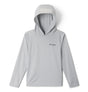 Columbia Boys PFG Solar Stream II Hoodie - Cool Grey Cool Grey