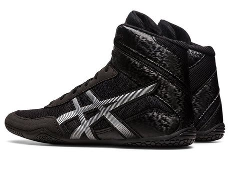 Asics Matcontrol 3 Adult Wrestling Shoe - Black/Pure Silver Black/Pure Silver