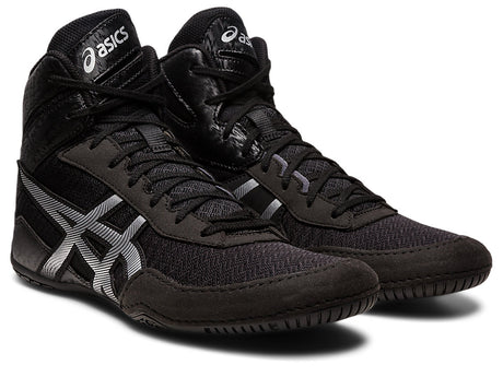 Asics Matcontrol 3 Adult Wrestling Shoe - Black/Pure Silver Black/Pure Silver