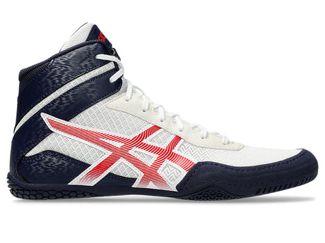 Asics Adult Matcontrol 3 Wrestling Shoe - White/Classic Red White/Classic Red