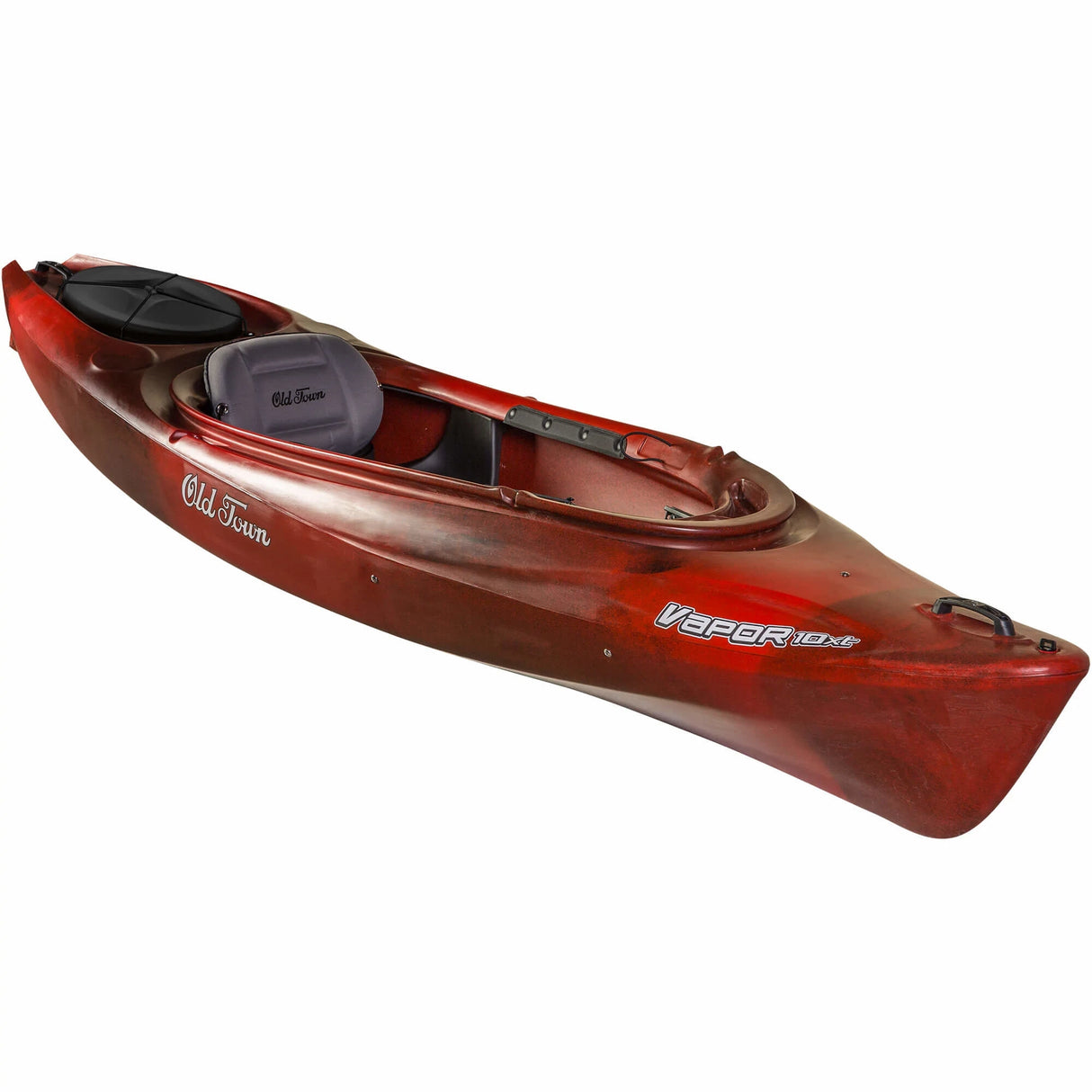 Old Town Vapor 10XT Compact Kayak - Black/Cherry Black/cherry