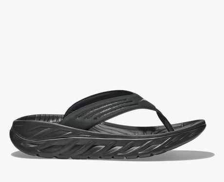 Hoka Men's Ora Recovery Flip Black/dark gull gray