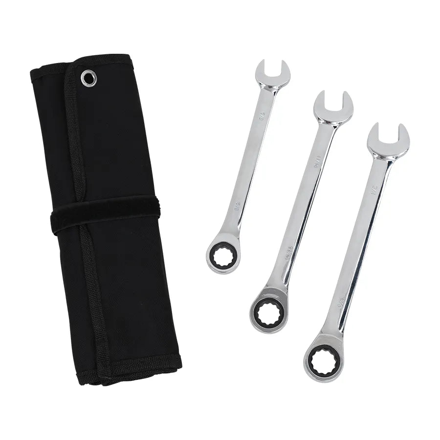 Black Diamond 10 Piece SAE Ratcheting Wrench Set