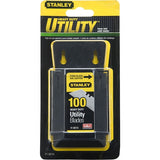 Stanley Tools 1992 Heavy-Duty Utility Blade - 100 PACK w/ Dispenser