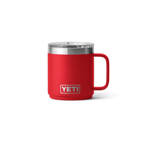 YETI Rambler 10 oz Stackable Mug Rescue Red