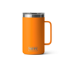 Yeti Rambler Mug Ms 24oz King crab orange