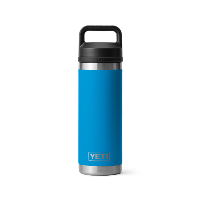 Yeti Rambler Bottle Chug 18oz Big wave blue