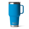 Yeti Rambler Travel Mug 30oz Big wave blue