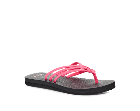 Sanuk Women's Yoga Sandy Sandal - Hot Pink Hot Pink