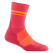 Darn Tough Women's Element Micro Crew Lightweight Running Sock - Raspberry Raspberry