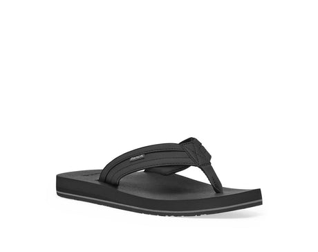 Sanuk Men's Ziggy Soft Top Sandal Black