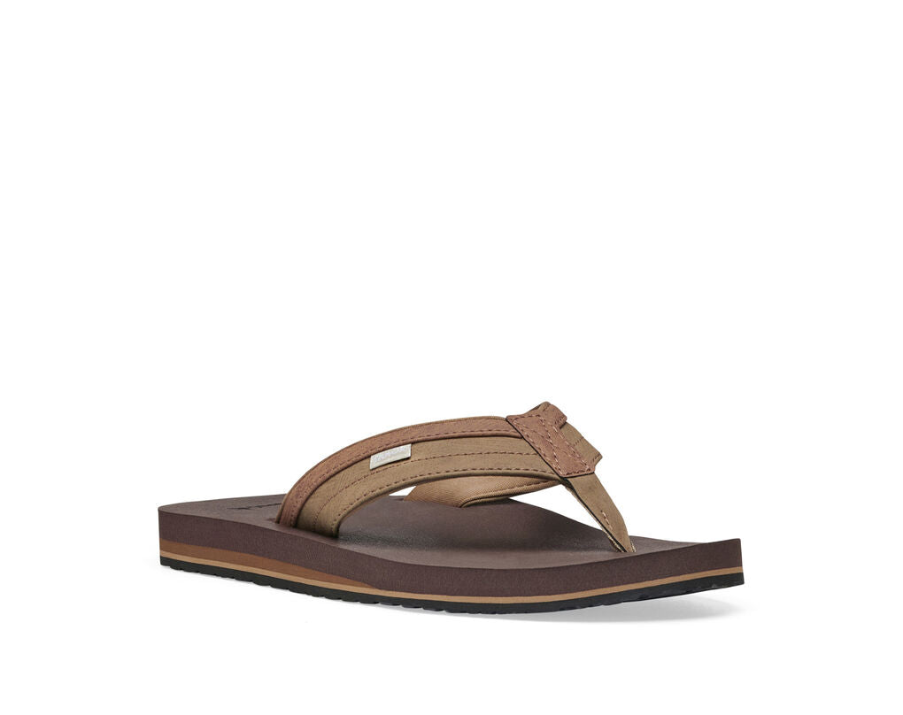 Sanuk Men's Ziggy Soft Top Sandal Tan