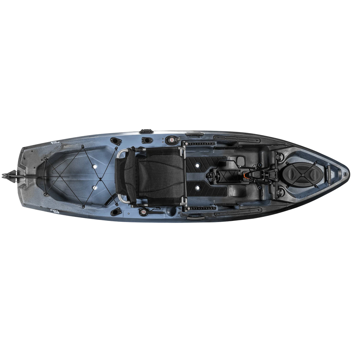 Old Town Sportsman 106 PDL Fishing Kayak - Steel Blue Camo