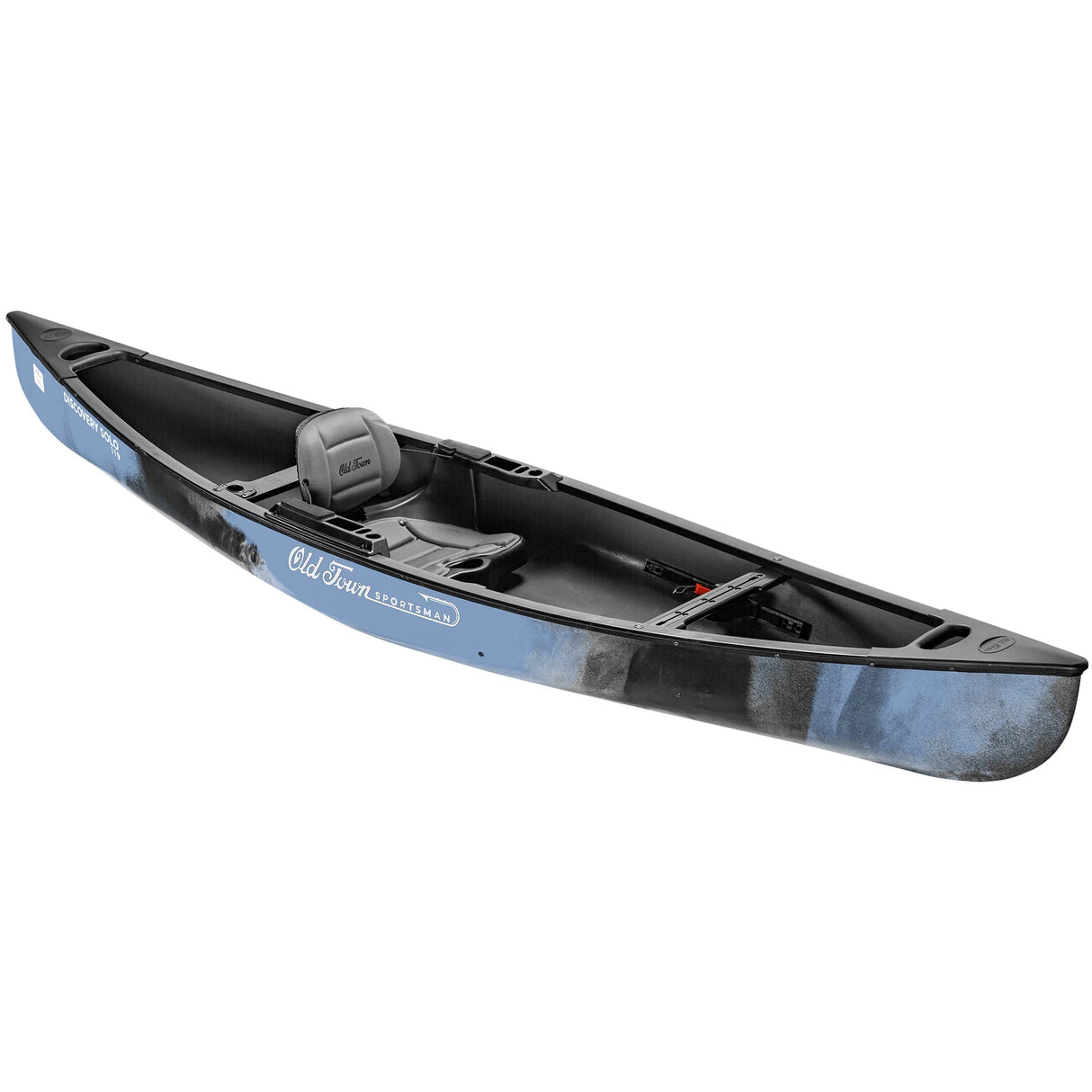 Old Town Sportsman Discovery 119 Solo Canoe - Steel Blue Camo Steel blue camo