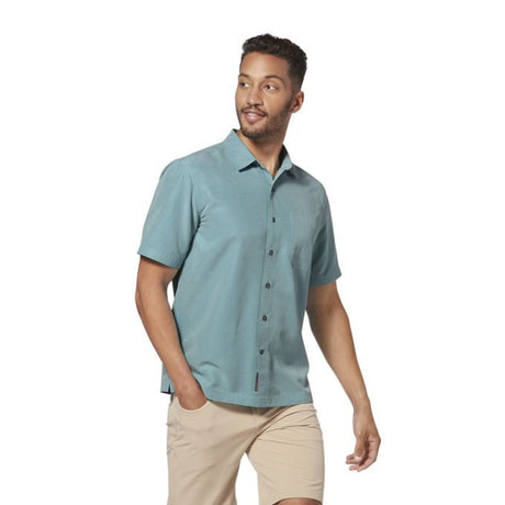 Royal Robbins Men's Desert Pucker Dry S/S Nile Blue