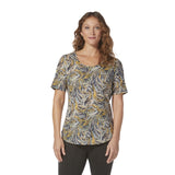 Royal Robbins Women's Featherweight Scoop Tee Navy Caulfield Pt