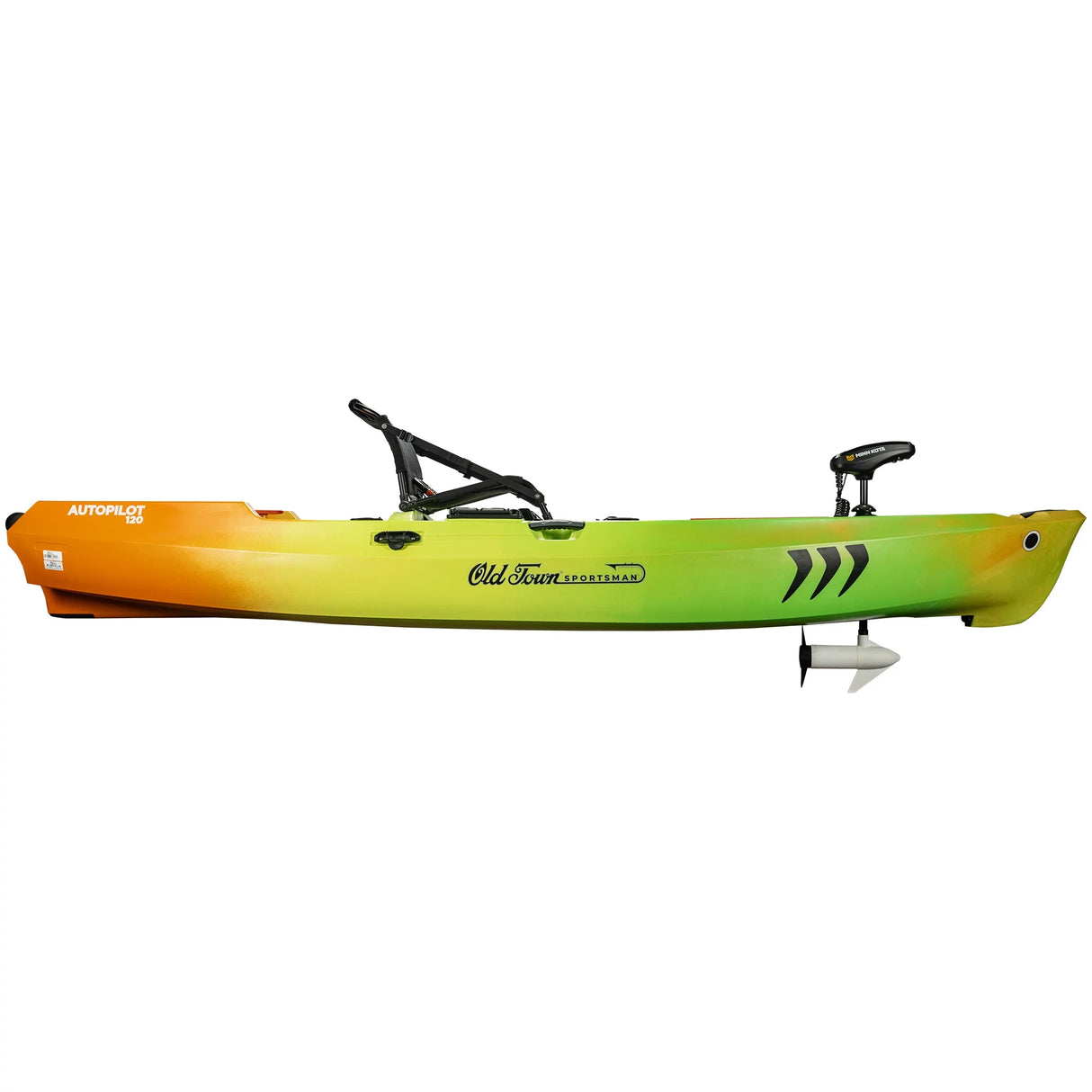 Old Town Sportsman AutoPilot 120 Fishing Kayak - Fire Tiger