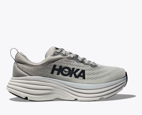 Hoka Men's Bondi 8 Shoe Sharkskin/harbor mst