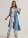 Wrangler Womens Retro Long Sleeve Denim Midi Dress - Blue Denim Denim
