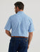 Wrangler Mens George Strait Short Sleeve 2 Pocket Button Down Shirt - Marine Plaid arine Plaid / M / REG