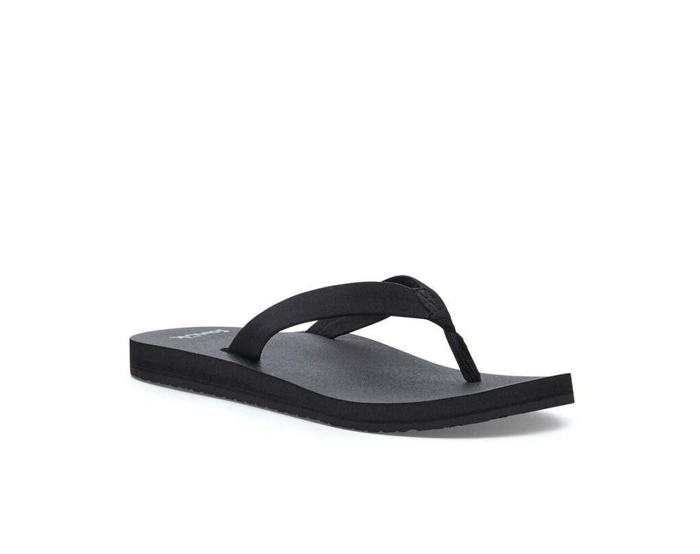 Sanuk Women's Ashland Soft Top Sandal Black