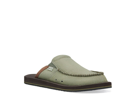 Sanuk Men's You Got My Back Soft Top Hemp Shoe Army