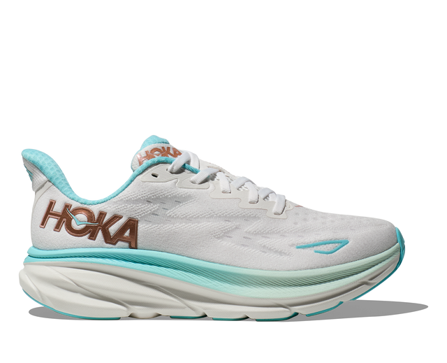 Hoka Women's Clifton 9 Shoe - Frost/Rose Gold Frost/Rose Gold