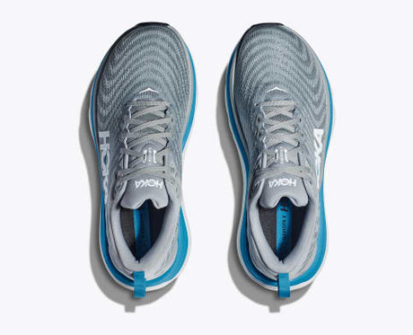 Hoka Men's Gaviota 5 Shoe - Limestone/Diva Blue Limestone/Diva Blue