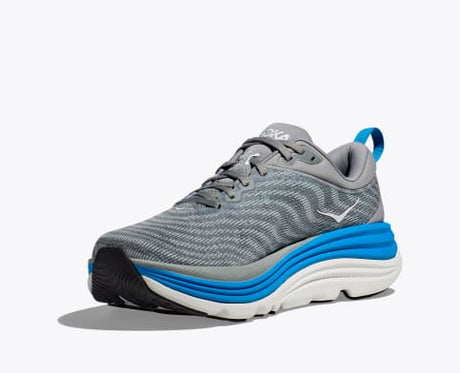 Hoka Men's Gaviota 5 Shoe - Limestone/Diva Blue Limestone/Diva Blue