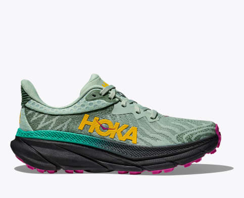 Hoka Women's Challenger 7 Shoe - Aloe Vera/Black Aloe Vera/Black