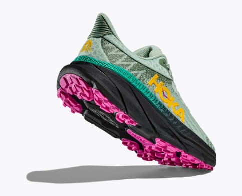 Hoka Women's Challenger 7 Shoe - Aloe Vera/Black Aloe Vera/Black