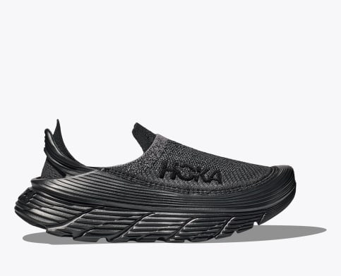 Hoka Restore TC Shoe - Black/Black Black/Black