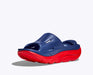 Hoka Ora Recovery Slide 3 Sandal Bllwthr blu/red alrt