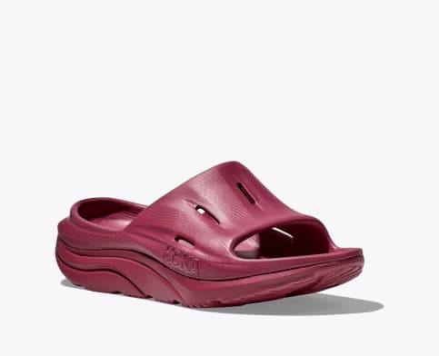 Hoka Ora Recovery Slide 3 Sandal - Beet Root/Beet Root Beet Root/Beet Root