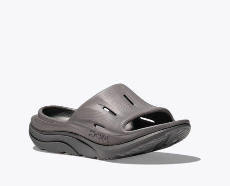 HOKA Unisex Ora Recovery Slide 3 - Grey/Grey Grey/Grey