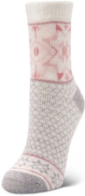 Sof Sole Women's Fireside Cozy Sock Pink Cold To Touch