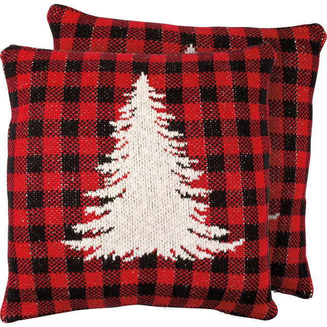 Primitives By Kathy Christmas Tree Pillow