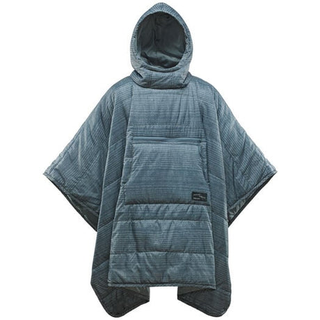 Thermarest Honcho Poncho - Blue Woven Print Blue woven print
