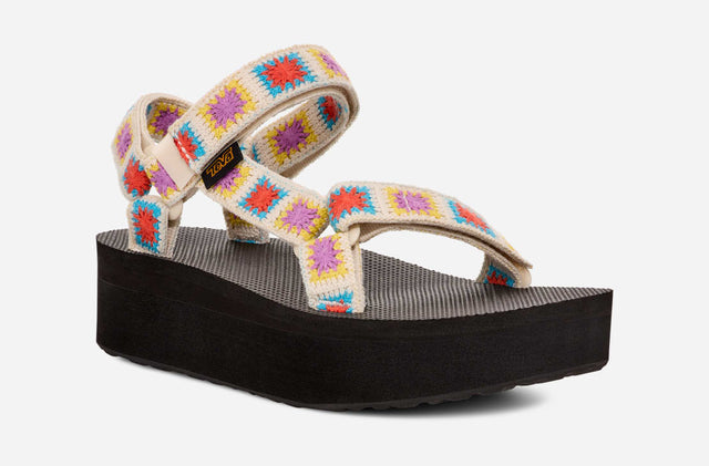 Teva Women's Flatform Universal Crochet Sandal - Explore Explore