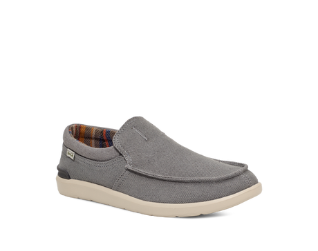 Sanuk Men's Sidewalk Surfer Lite 2 SL Shoe Charcoal