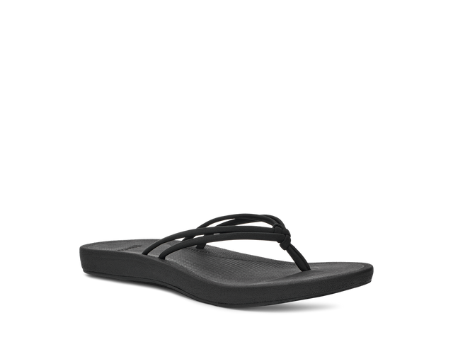 Sanuk Women's Cosmic Sands Sandal - Black Black