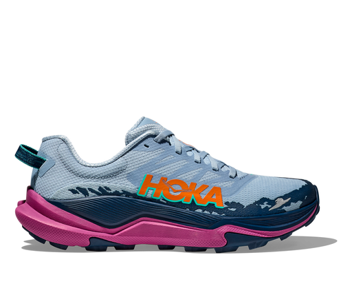 Hoka Women's Torrent 4 Shoe - Drizzle/Fuchsia Drizzle/Fuchsia