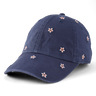 Life Is Good Daisy Ditsy Pattern Chill Cap - Darkest Blue Darkest Blue