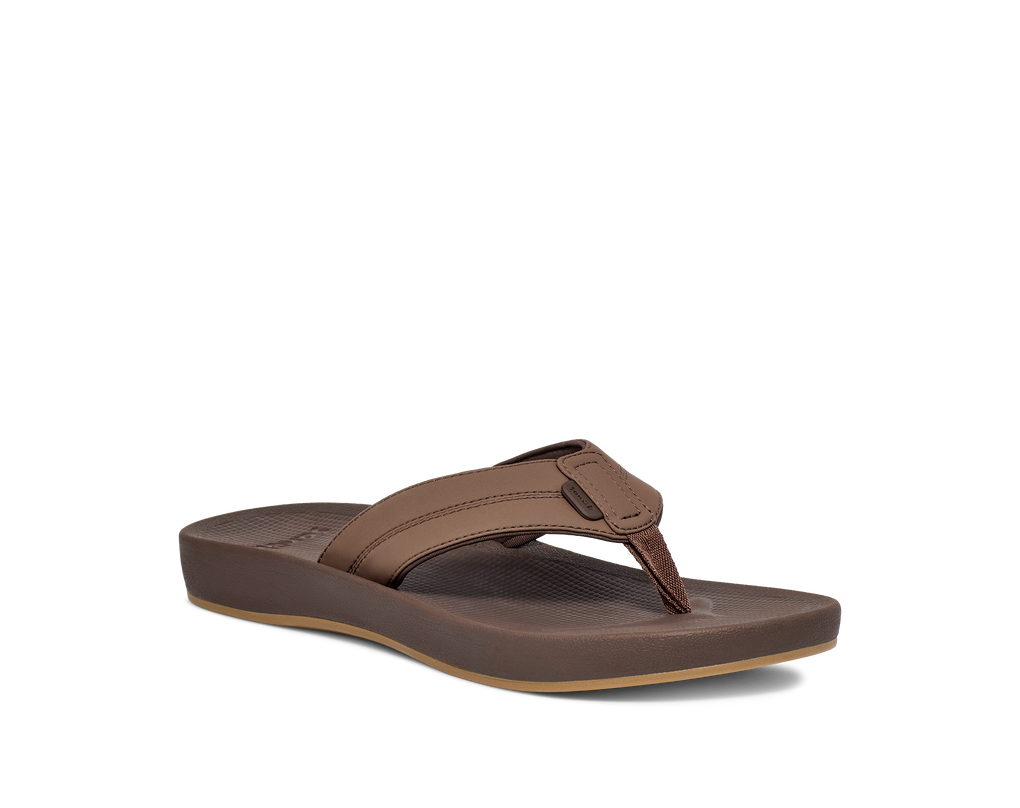 Sanuk Men's Cosmic Coast Sandal - Brown Brown