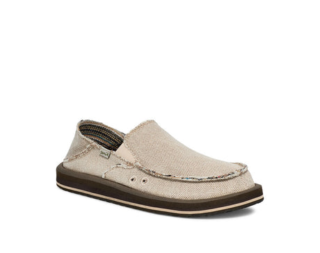 Sanuk Men's Donny Hemp 2 Shoe - Natural Natural