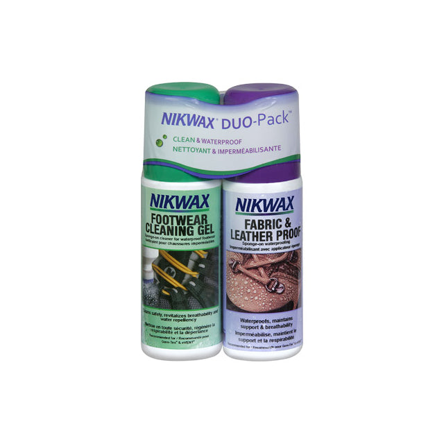 Nikwax Fabric & Leather Proof Duo-pack